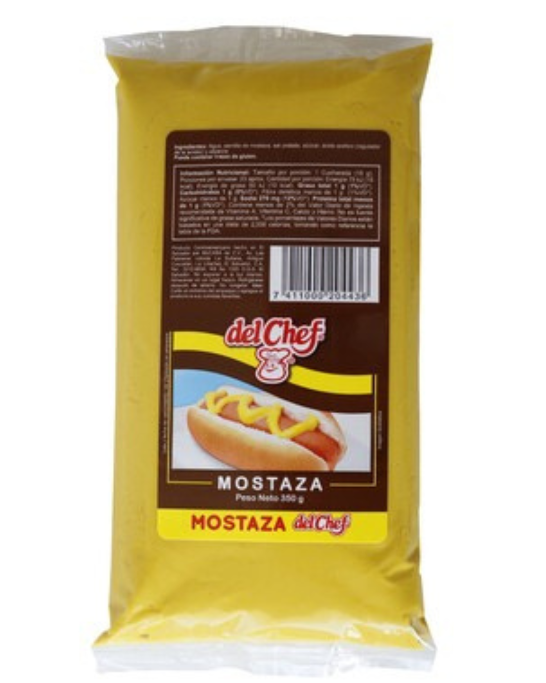 Del chef- Mostasa 350g.